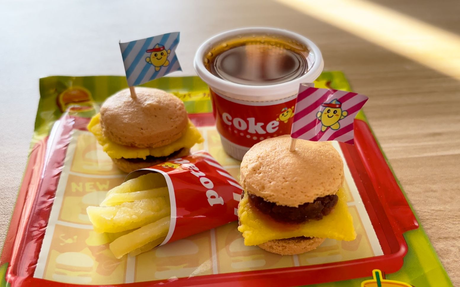 【kracie食玩】汉堡薯条&快乐水套餐