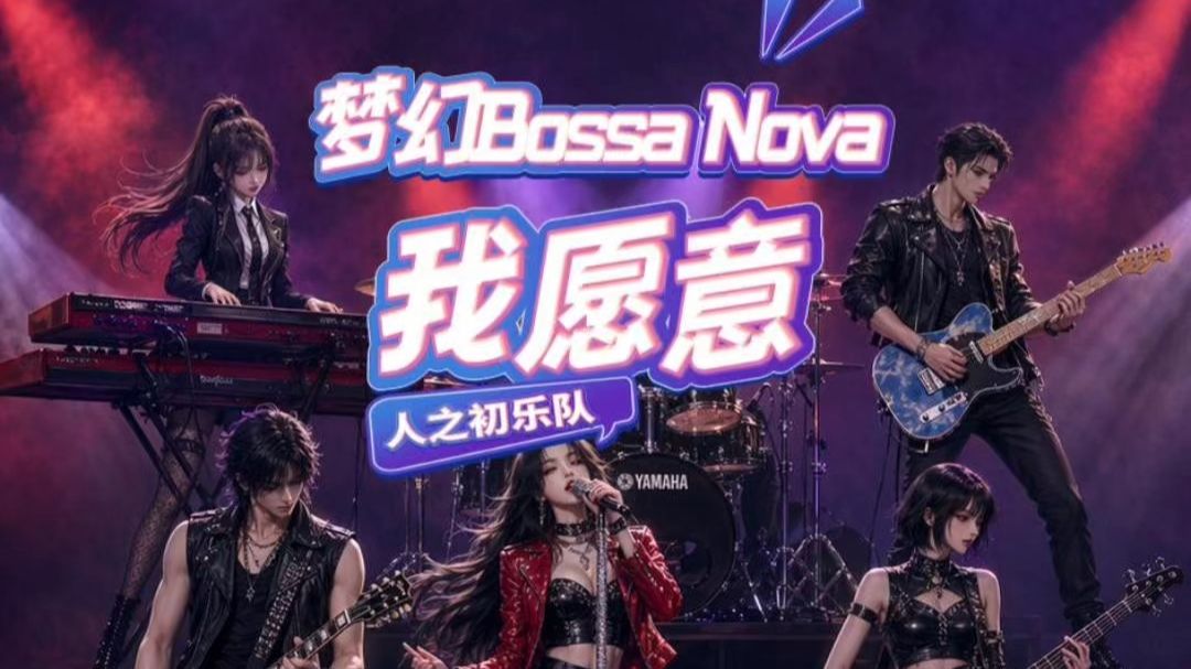 梦幻Bossa Nova风格《我愿意》，婚庆商演歌曲