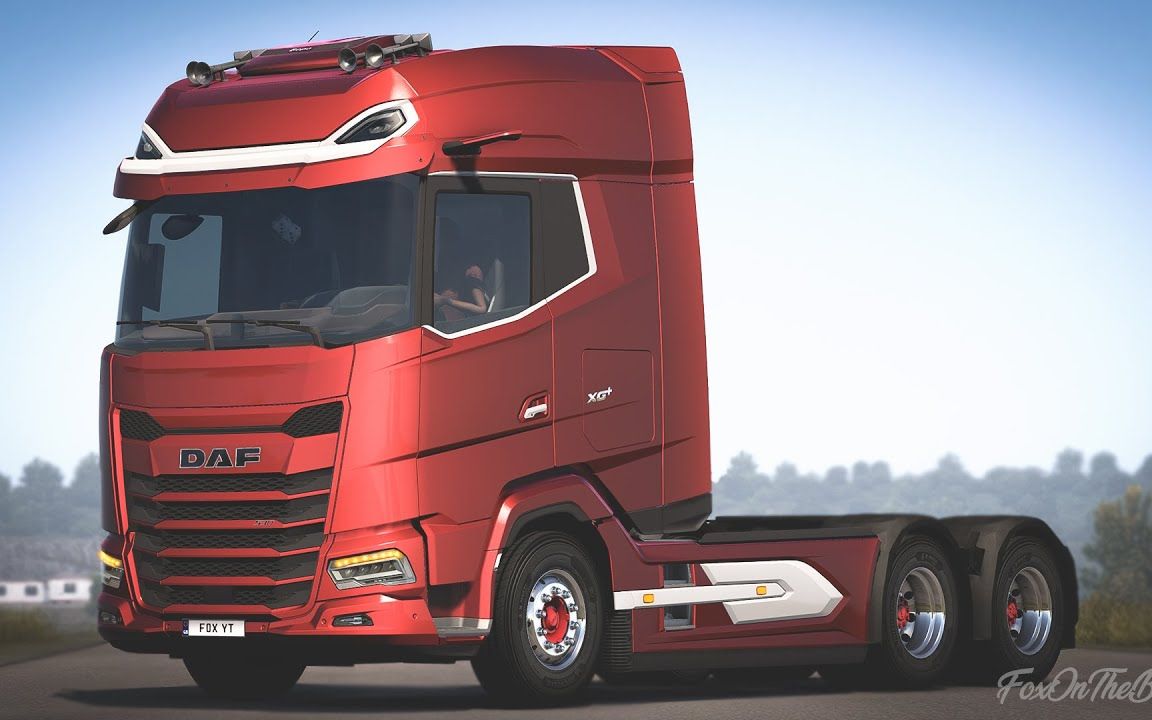 【youtube】欧卡2mod_达夫xg&xg 改装件|daf xg & xg  tuning addons