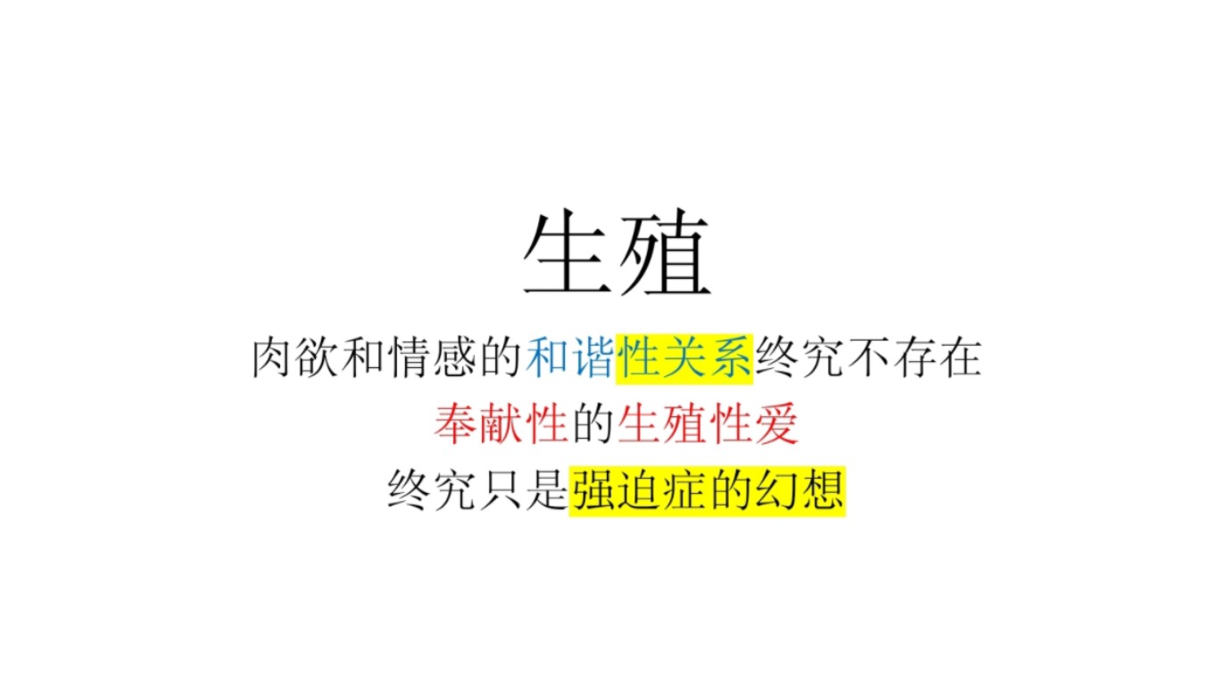 【拉康带读】介绍性辞典生殖哔哩哔哩bilibili