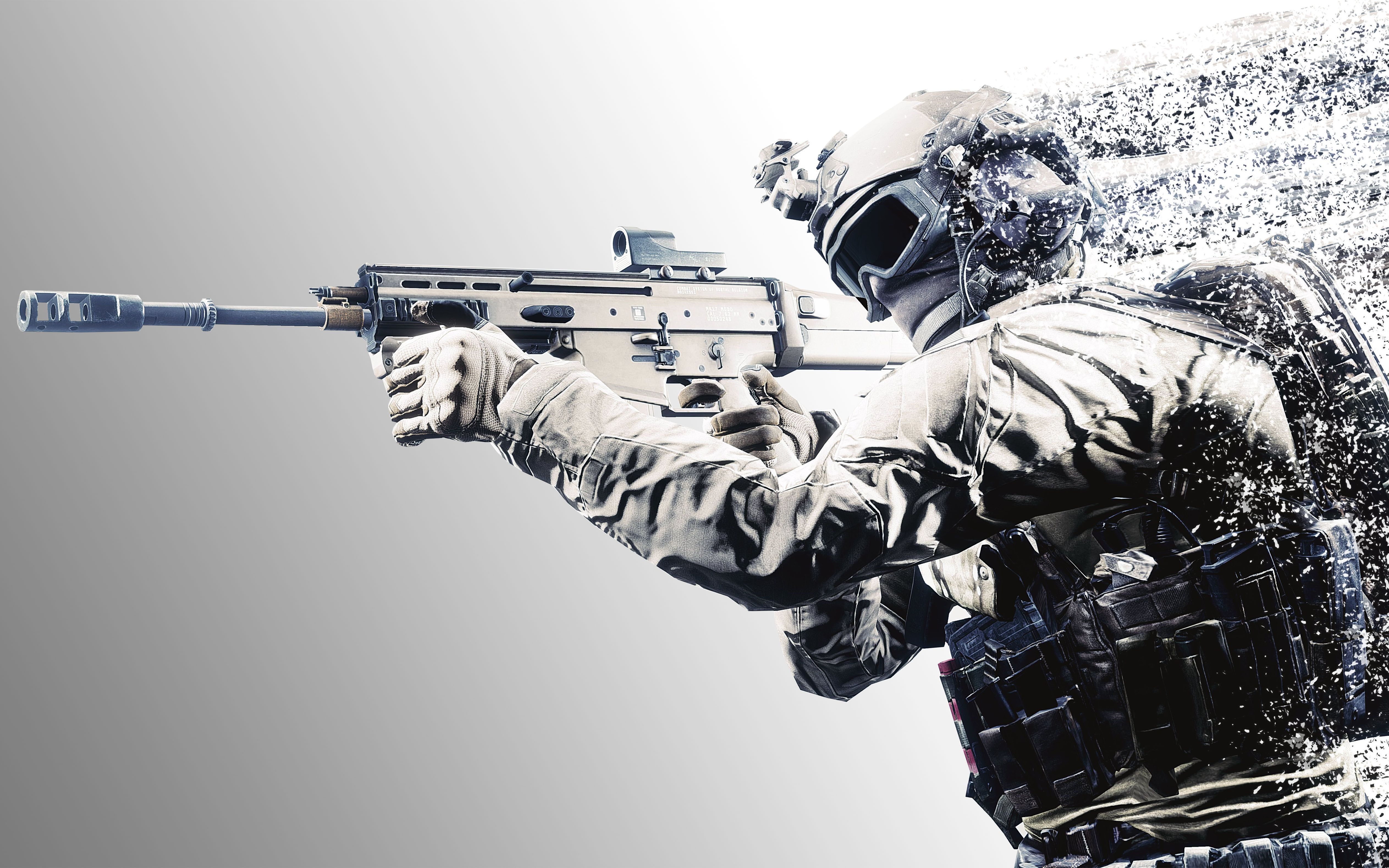 character disappearing effect 战地 人物消散效果 4k uhd 动态壁纸