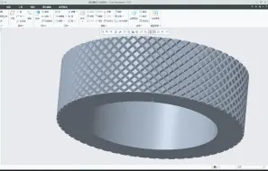 下载视频: Proe/Creo10滚花螺纹建模