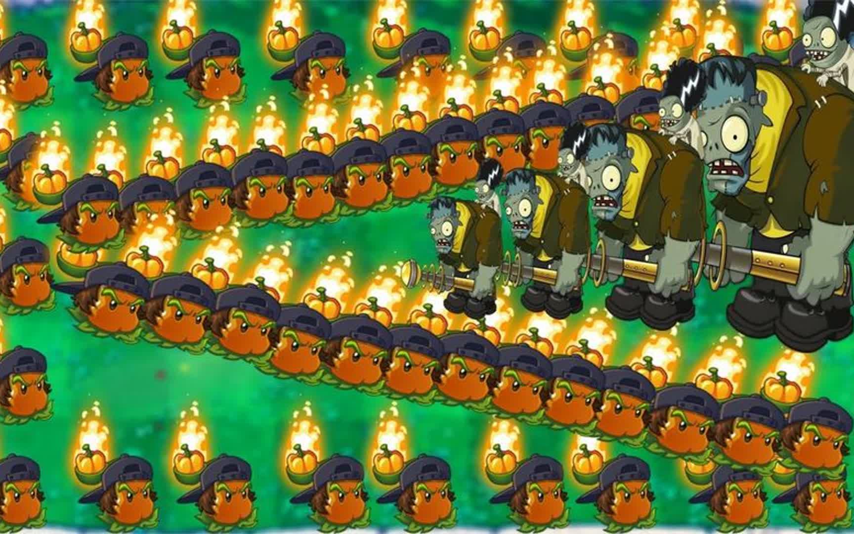 植物大战僵尸:越阶挑战六阶巨人僵尸,还能秒杀!辣椒投手泰裤辣