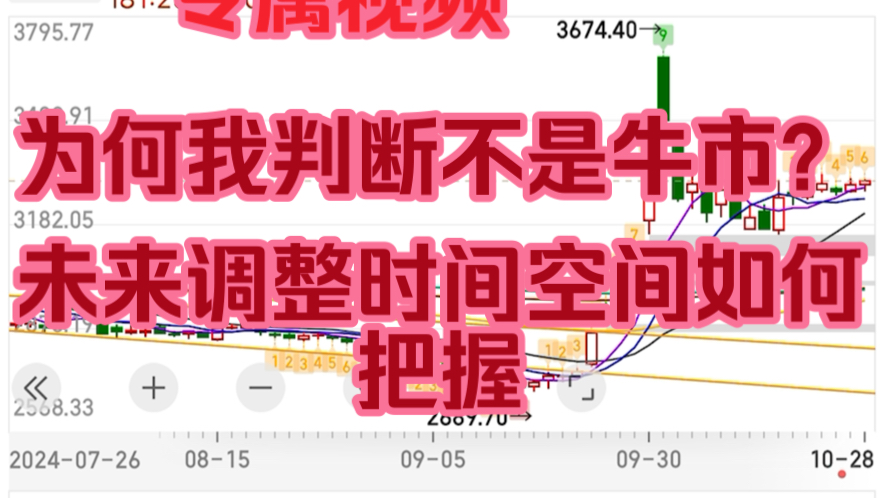 2024年10月28日 奉上一期专属视频,自己的判断逻辑自己未来点位预判,未来调整时间空间哔哩哔哩bilibili