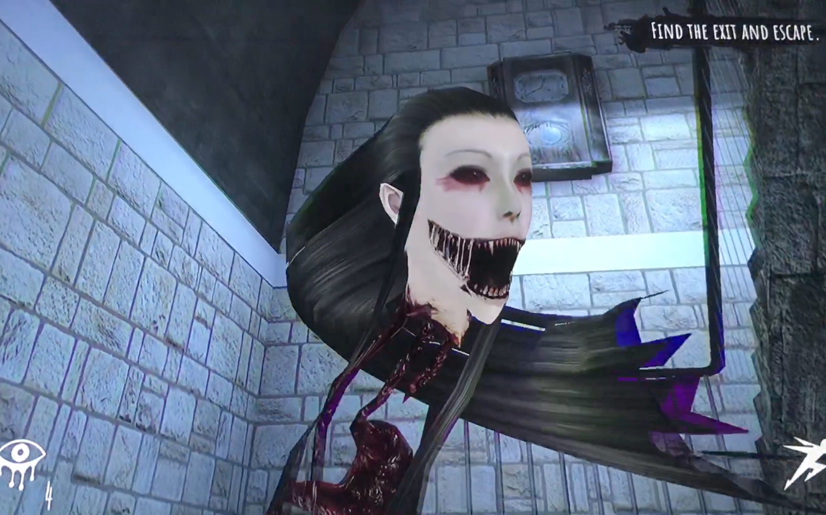 switch恐怖之眼试玩,摇杆漂移玩恐怖游戏真是太灵异了