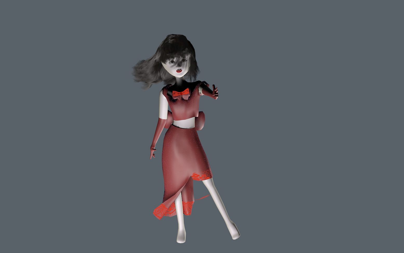 【c4d】【每天一练习】人物建模,头部布线