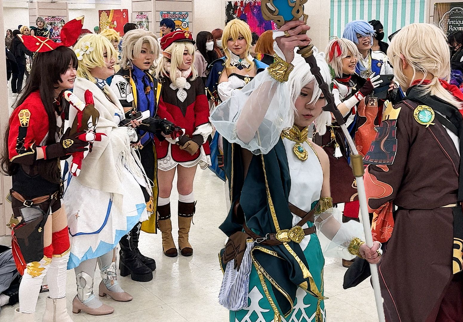 东京漫展:全是原神!启动!