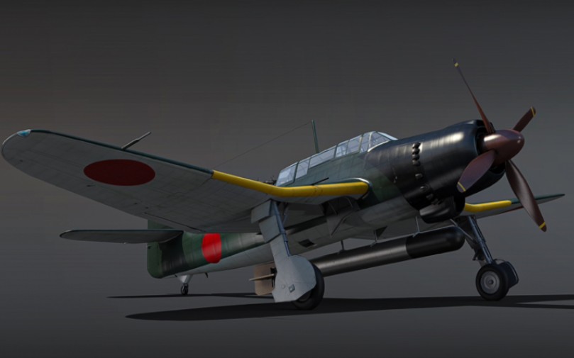 [战争雷霆]日本海军b7a2舰载轻型鱼雷轰炸机