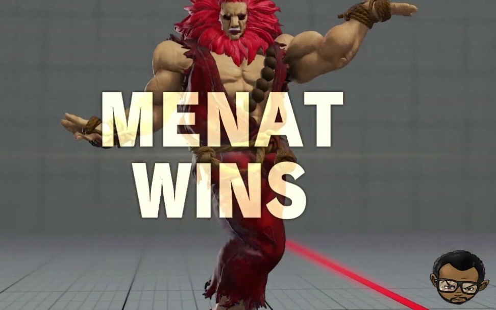 『街霸5』豪鬼练武入魔了. 梅奈特豪鬼mod展示