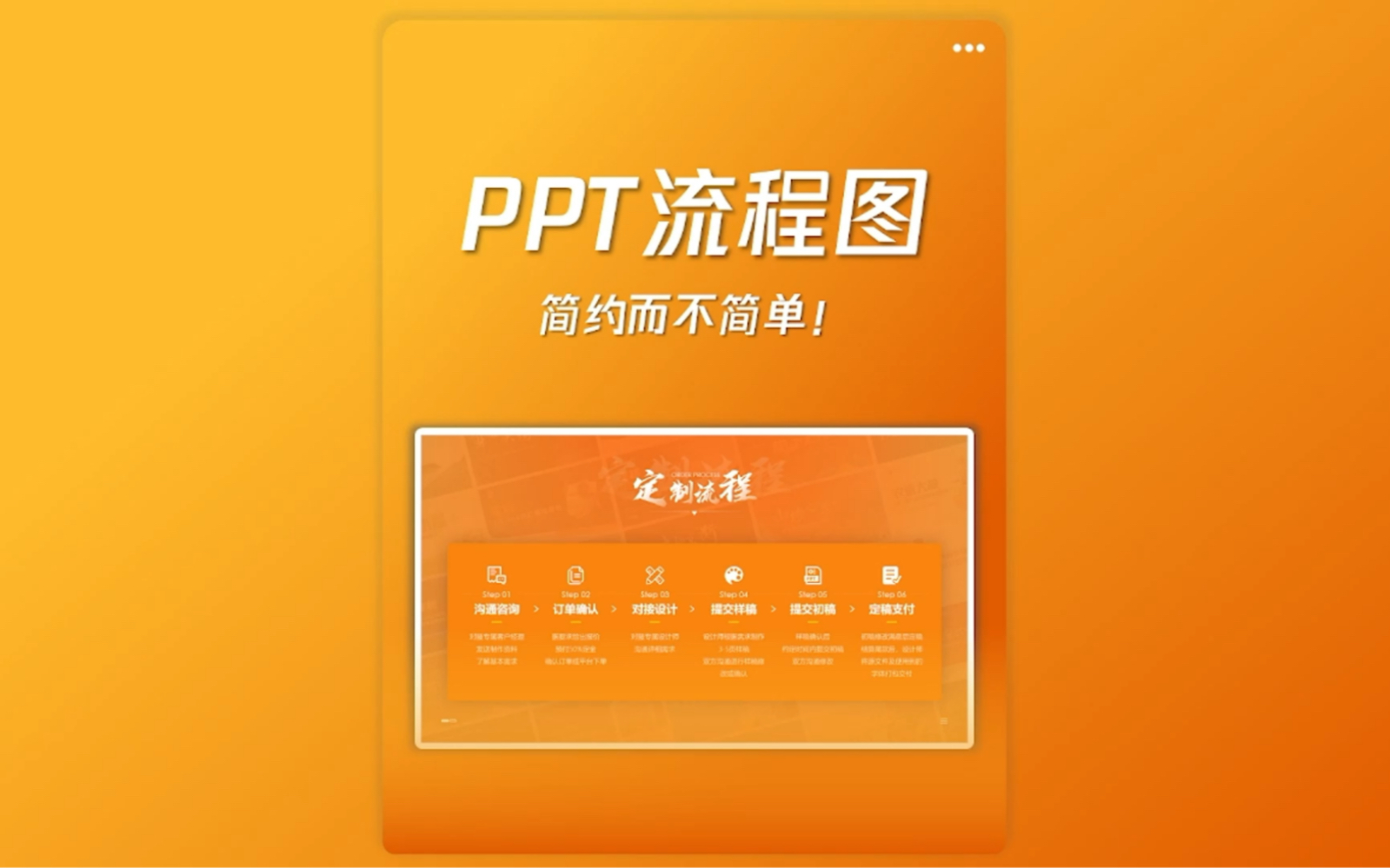 PPT流程图怎么做才好看?其实你只需要这条线~哔哩哔哩bilibili