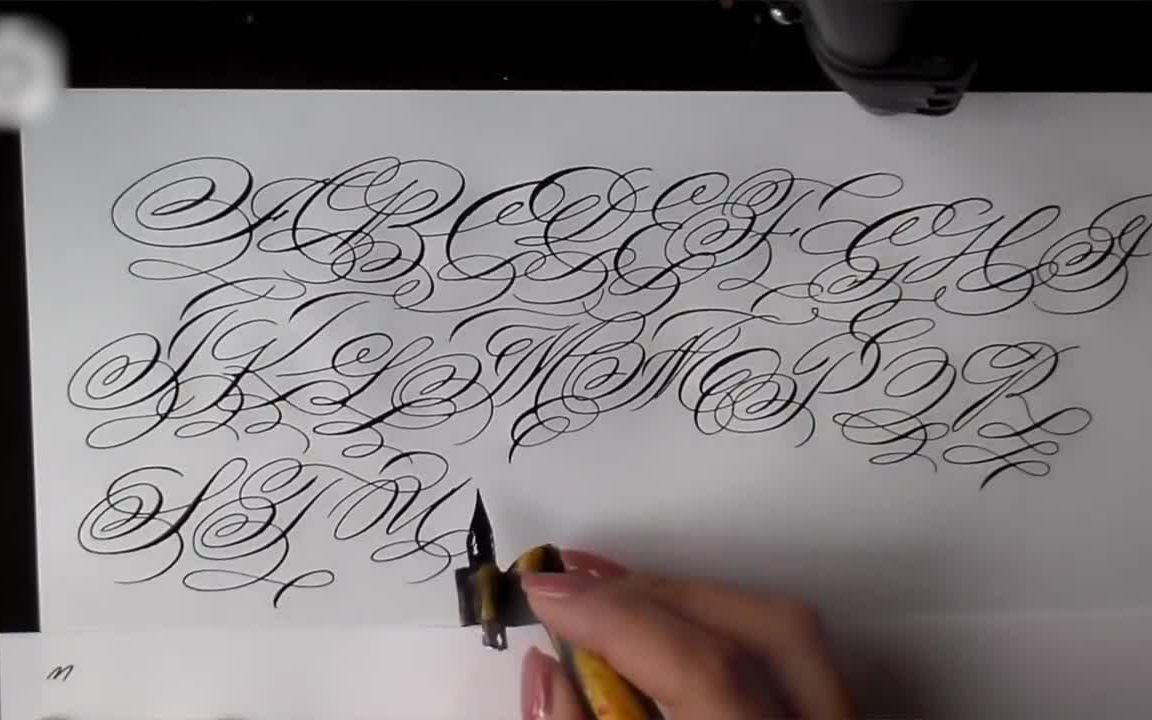 【英文书法集锦#19】斯宾塞 / modern calligraphy合辑