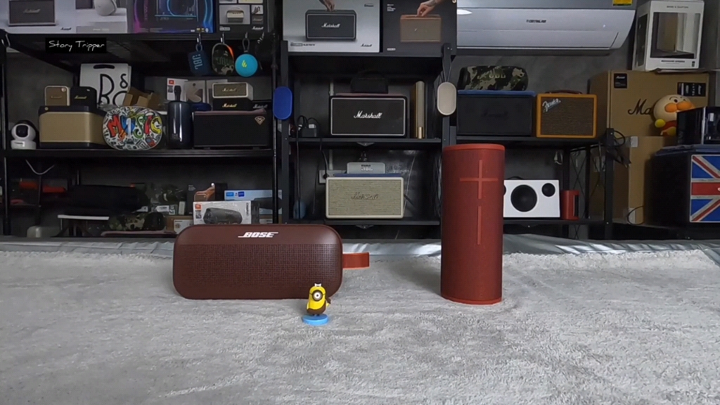 bose soundlink flex 对比 ultimate ears boom 3 蓝牙音箱