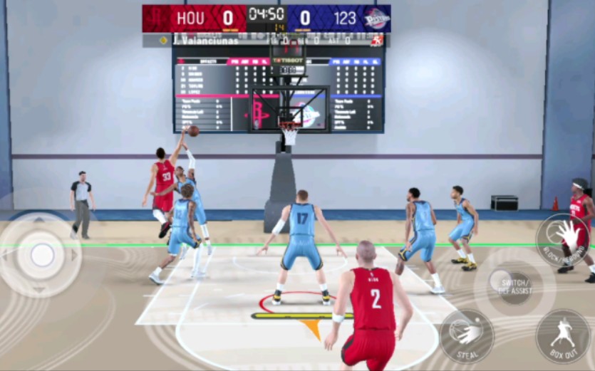 [图]新上线的安卓nba2k23mt，这画面是否有点拉