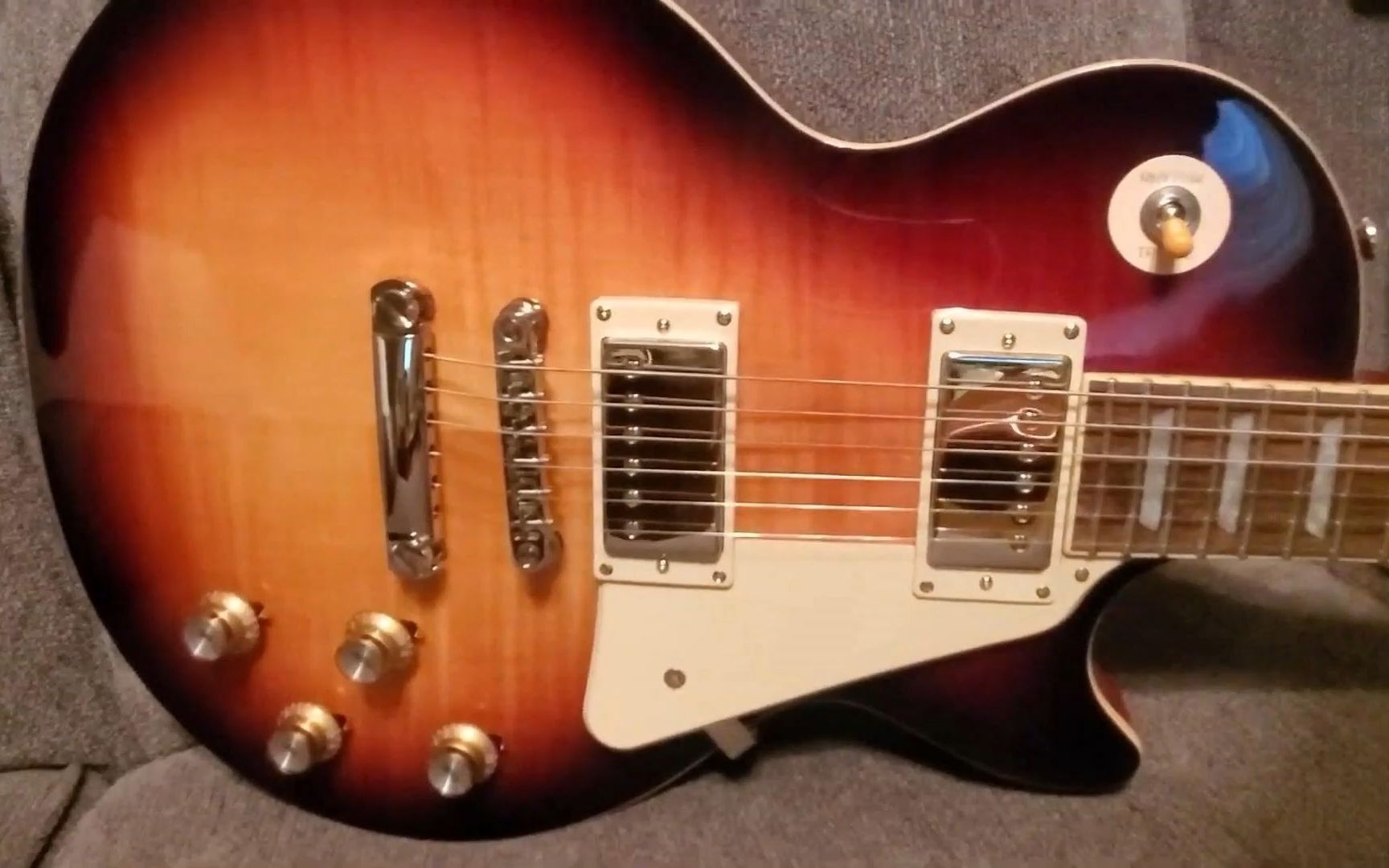 epiphone lp stanbdard60s电吉他 冰茶色it