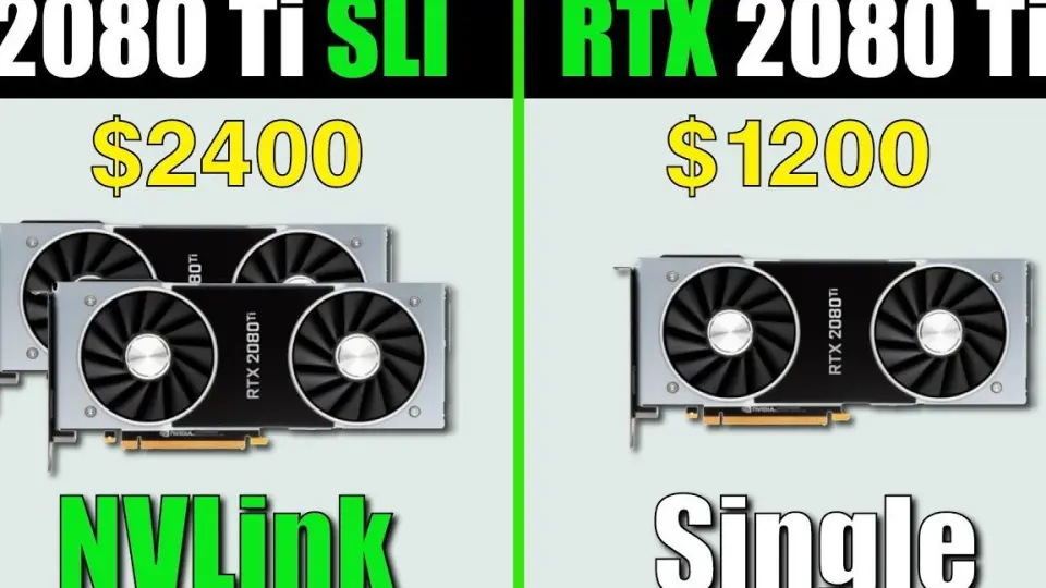 Sli 1080 ti on sale vs 2080 ti