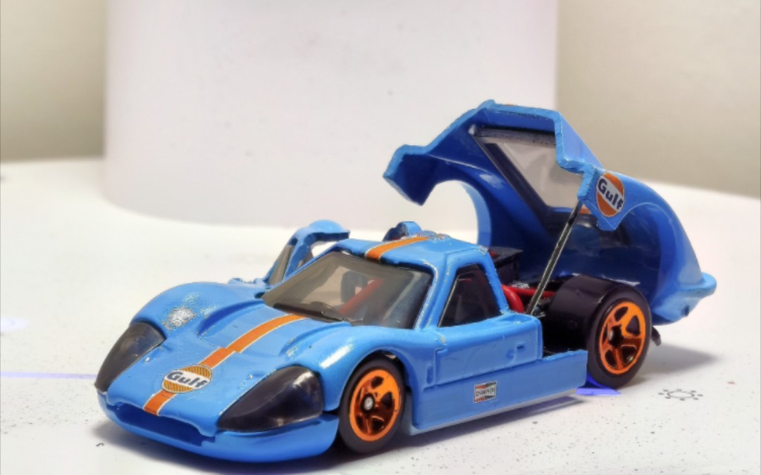 风火轮福特gt40改装全开海湾石油涂装