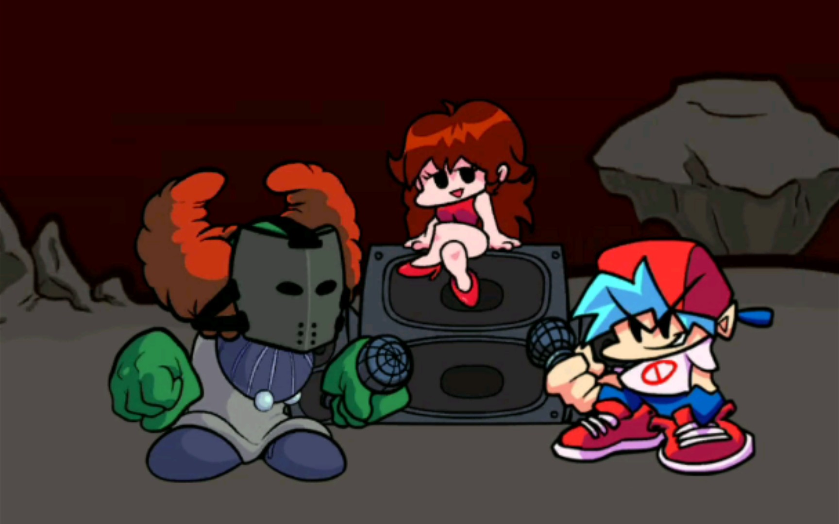 [fnf]炸弹人,暴力迪小丑_单机游戏热门视频