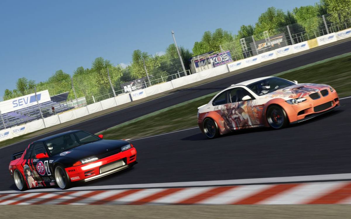 assettocorsa神力科莎 大凤x赤城涂装 筑波赛道