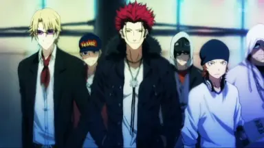 アニメK　カラ鉄チャーム　吠舞羅 K RETURN OF KINGS」 B5クリア下敷き 「吠舞羅」 (キャラクター