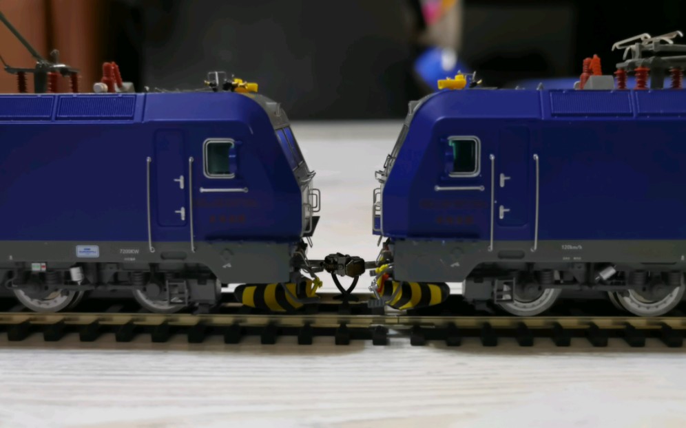 【火车模型】hxd3c初次跑车