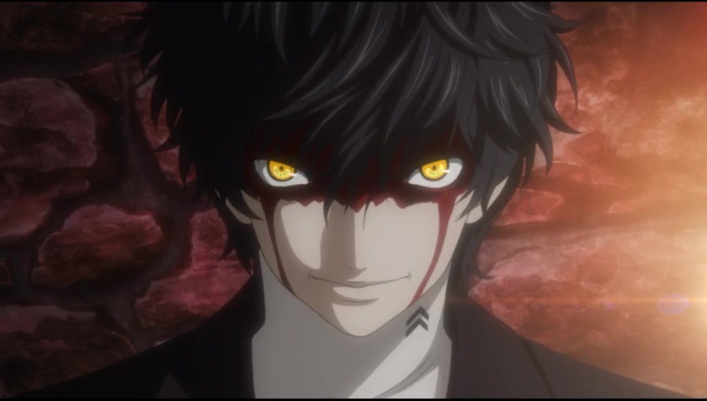 女神异闻录,觉醒人格面具愚者亚森,吓的变态老师屁滚尿流