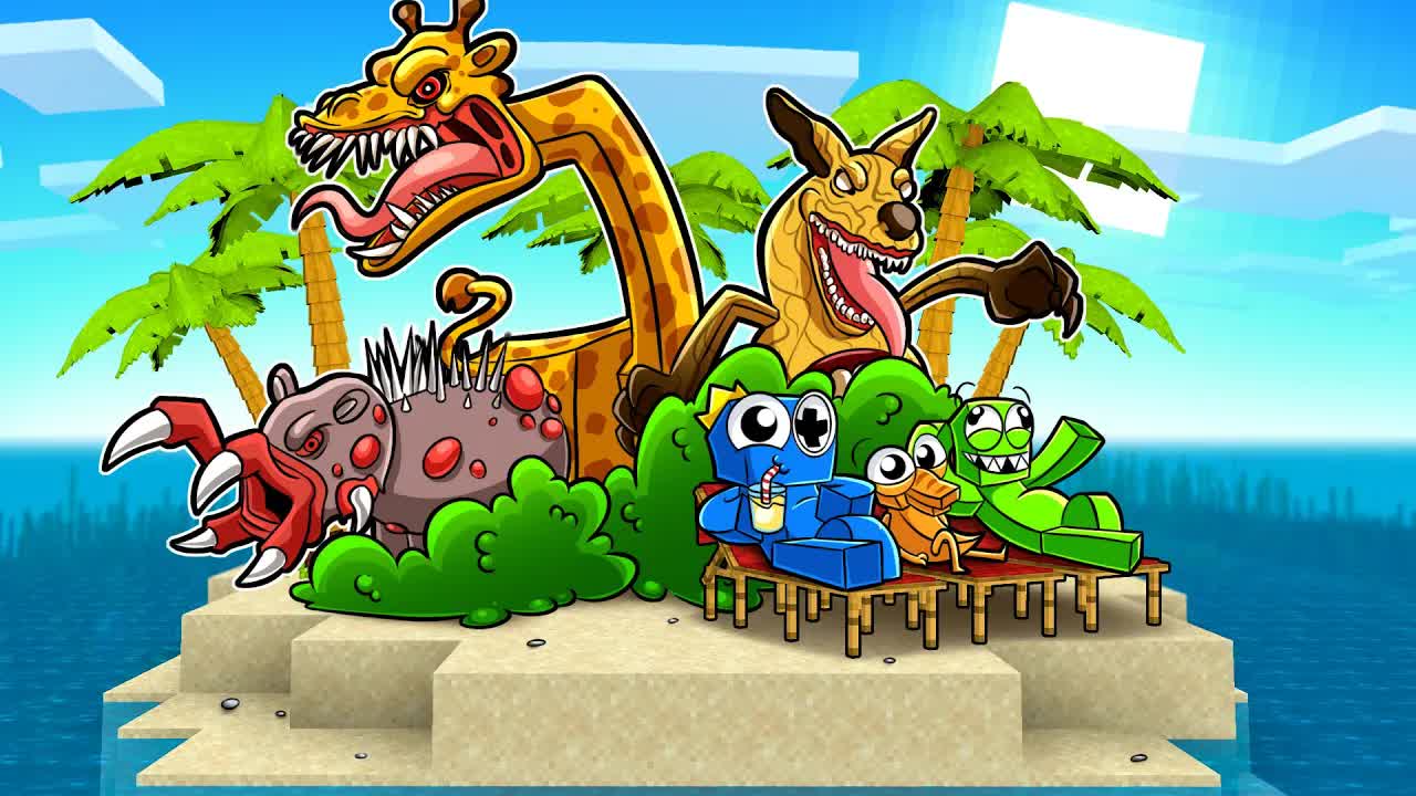 生存岛动物疫病! (我的世界)