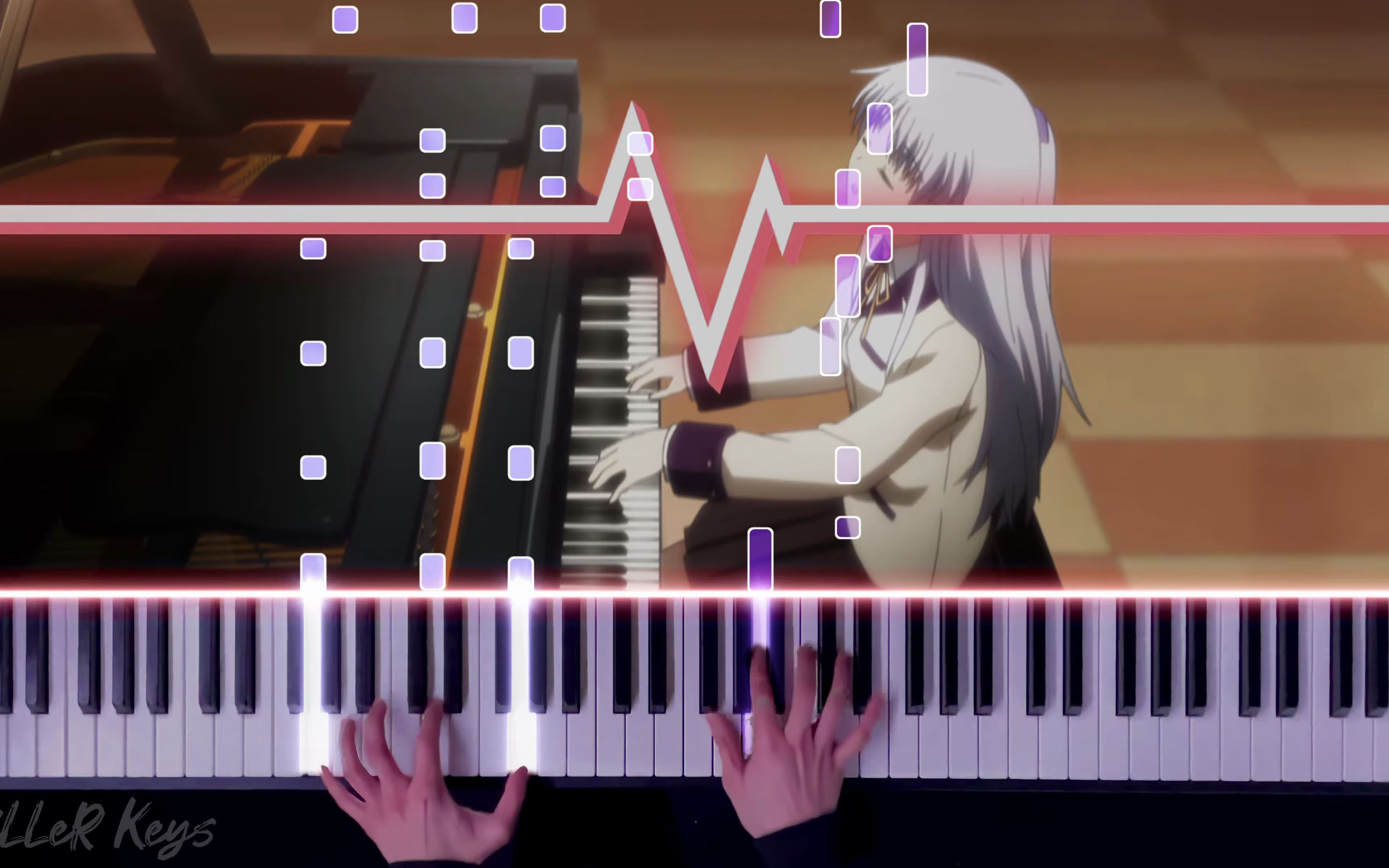 [图]天使的心跳 Angel Beats! - My Soul, Your Beats! [OP1] (Piano Cover)