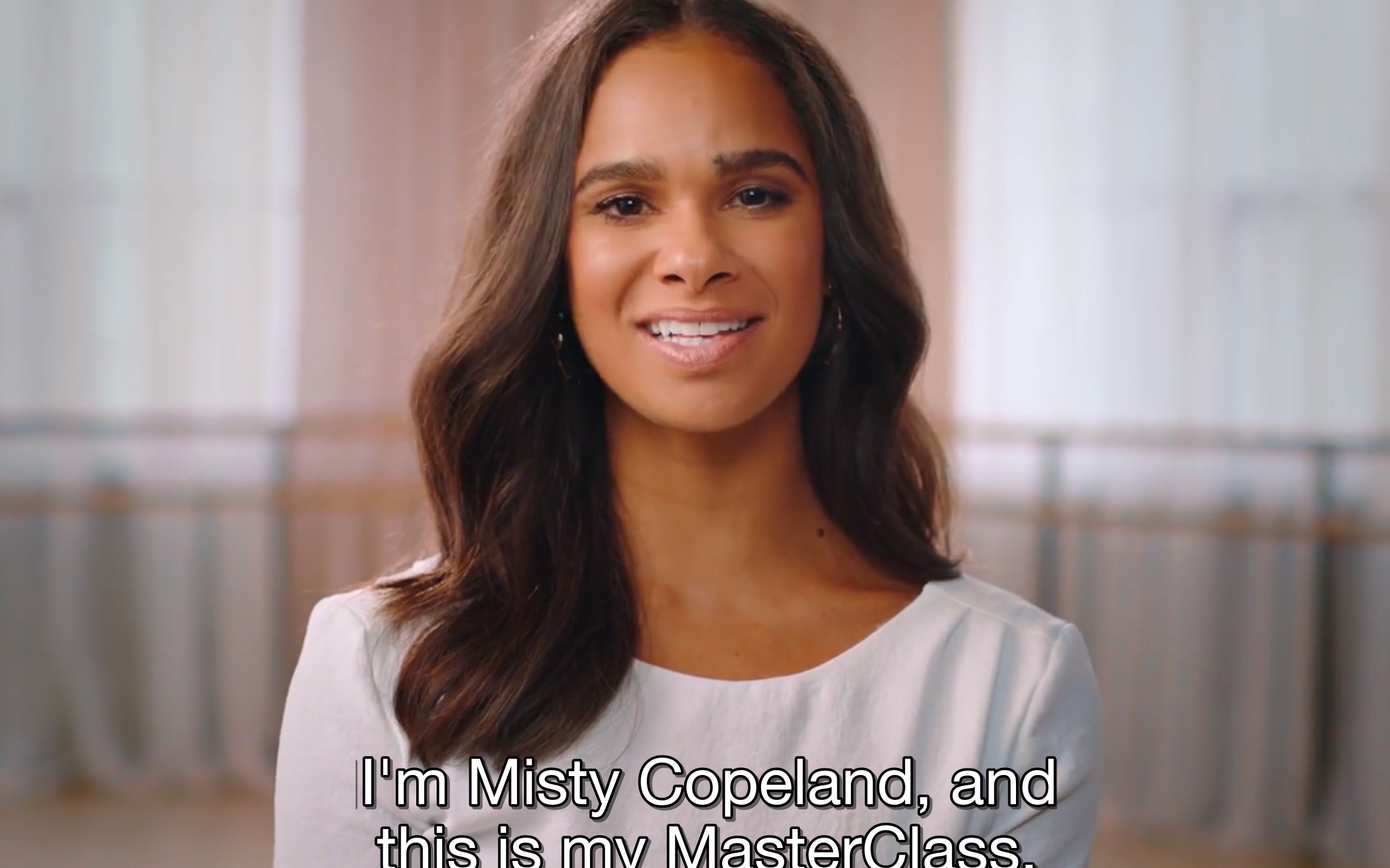 mistycopeland芭蕾的艺术大师课