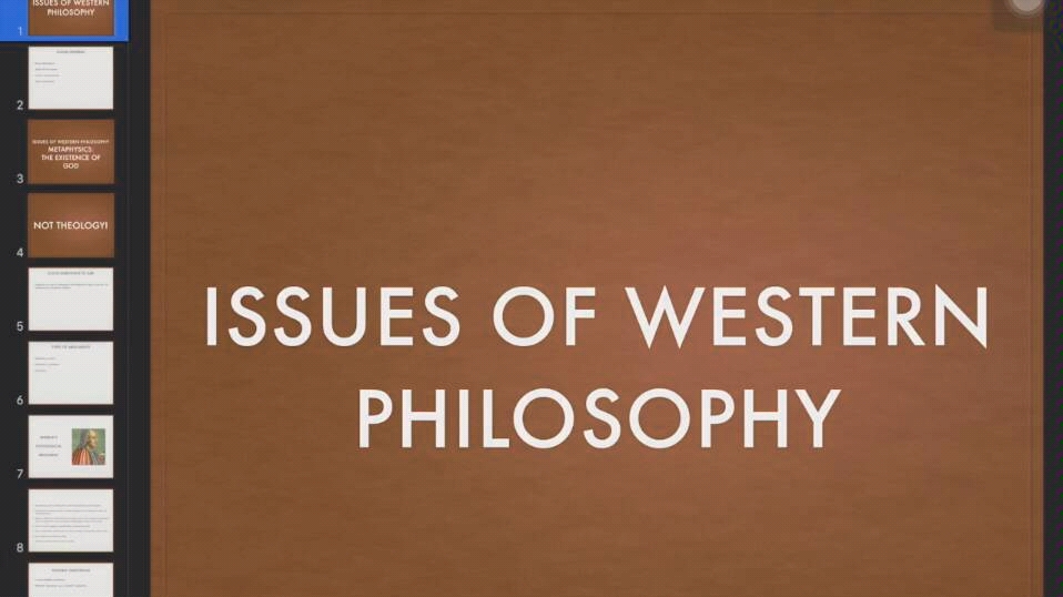 [图]【公开课】 西方哲学（Issues of western philosophy） 田洁 全英课程