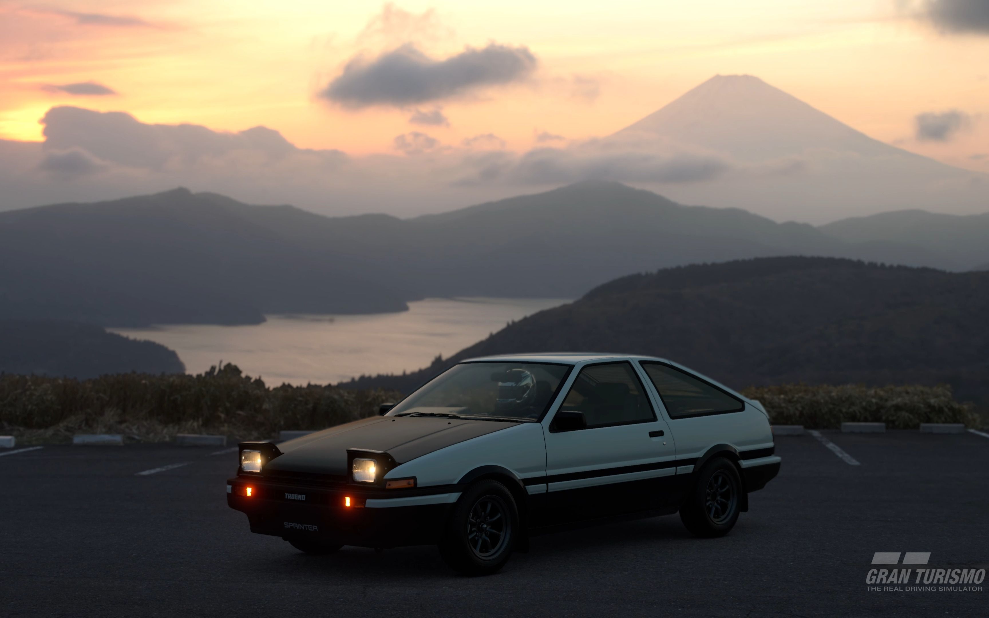 gt7-丰田 sprinter trueno 1600gt apex 风景视频欣赏