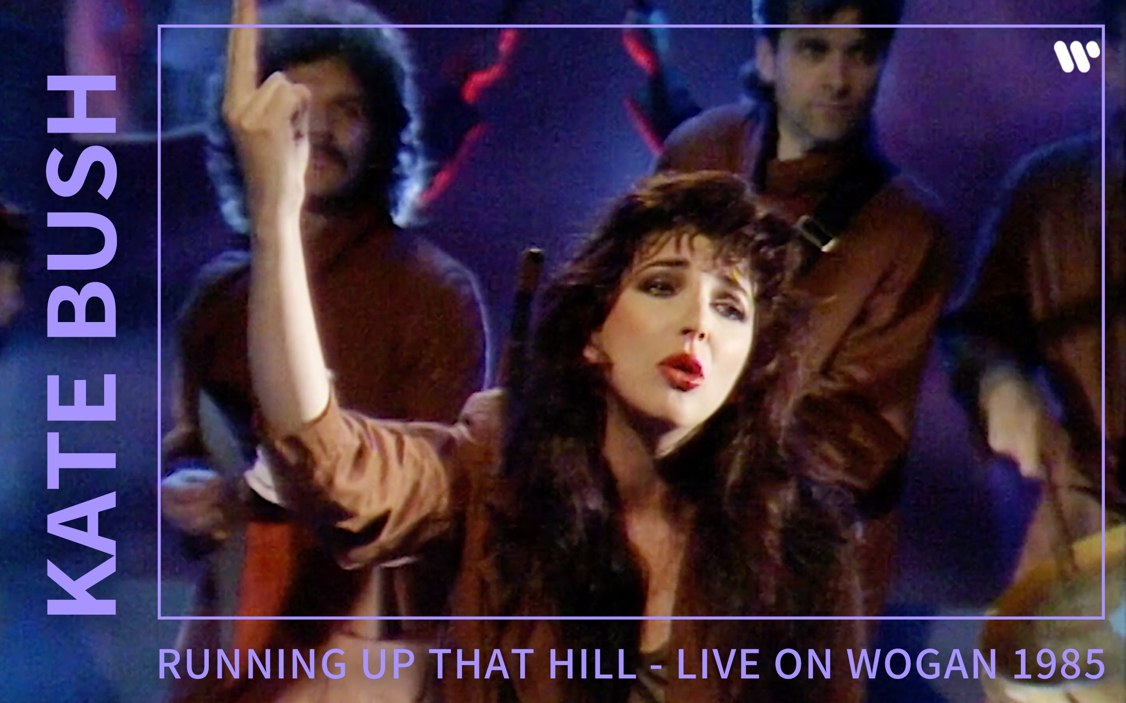 [图]「4K」【官方现场】中英歌词｜高清修复怪奇物语原声 Live on Wogan 1985 Kate Bush - Running Up That Hill