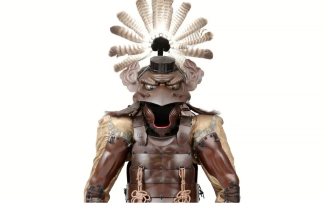 变形兜系列 日本武士 日本战国 博物馆 天狗