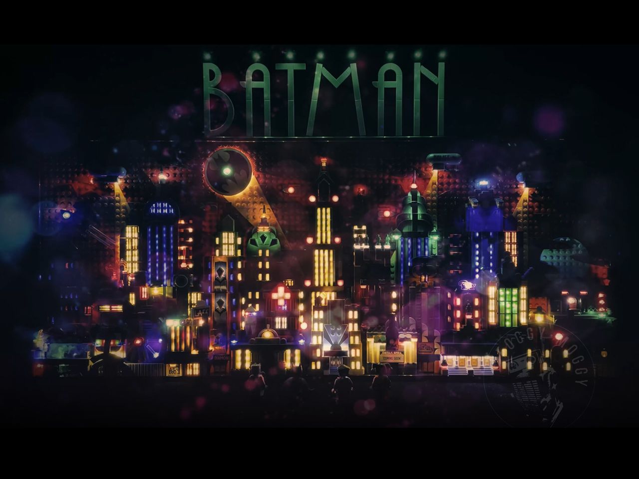 09 Episode LEGO 2024 DC Batman Gotham City rain乐高积木DC漫画蝙蝠侠小丑猫女哥谭市雨声助眠帮助失眠放松发呆思考哔哩哔哩bilibili