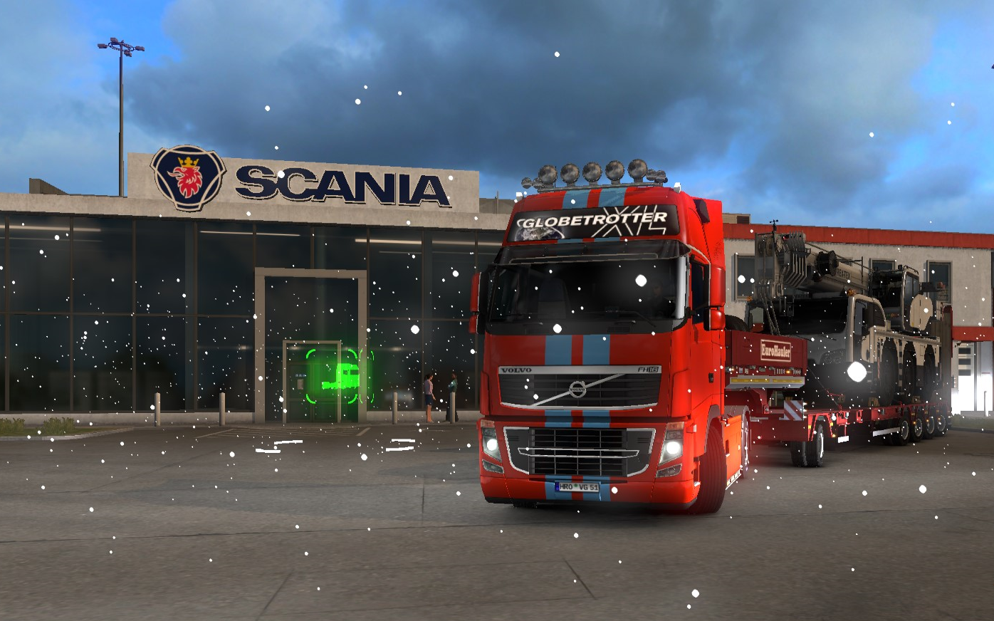 欧洲卡车模拟2沃尔沃milanotorino山路