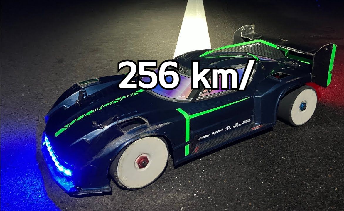 Arrma Vendetta 复仇者 6s——256 km/h哔哩哔哩bilibili