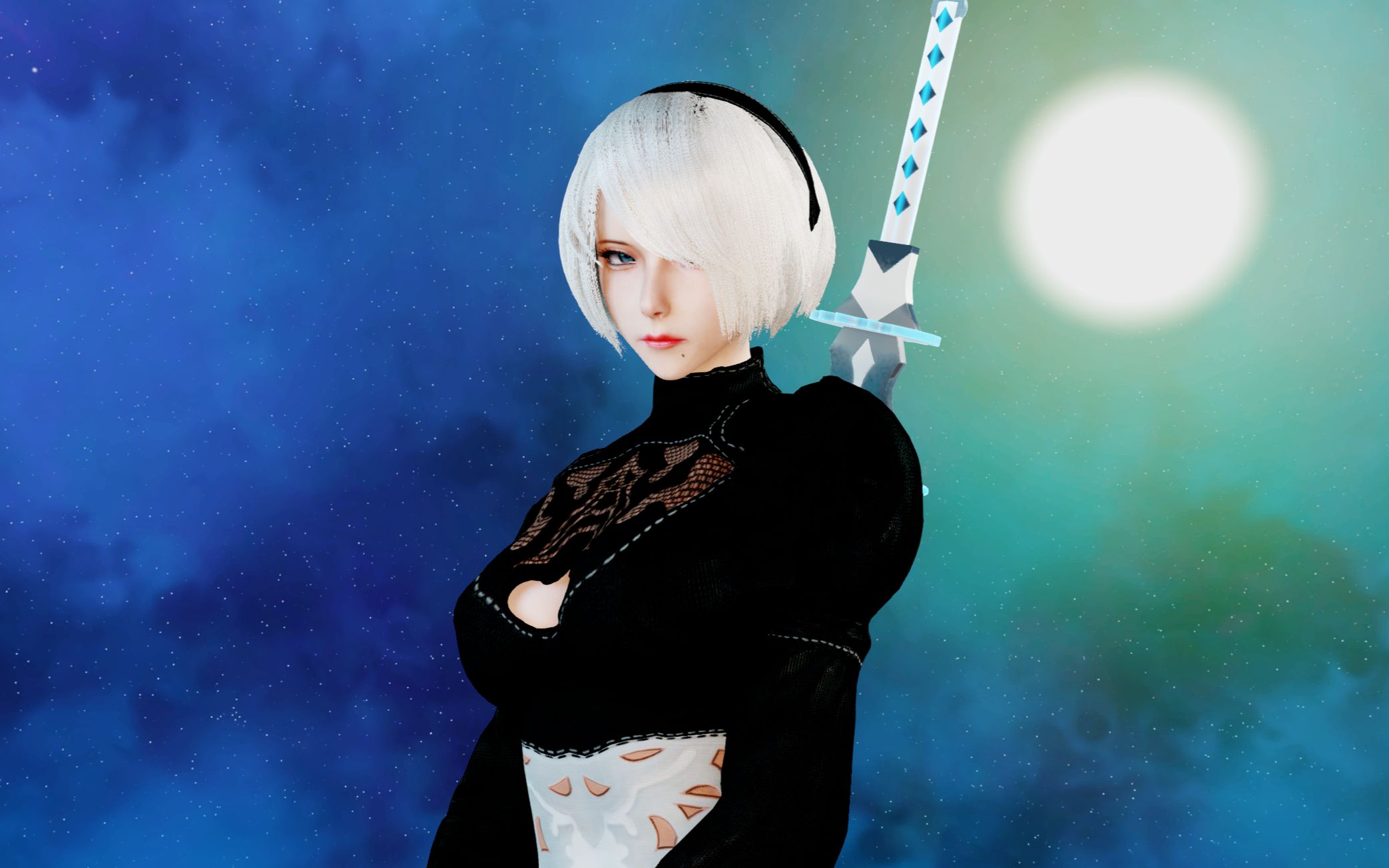 vam 尼尔:机械纪元 2b小姐姐 4k舞蹈mmd