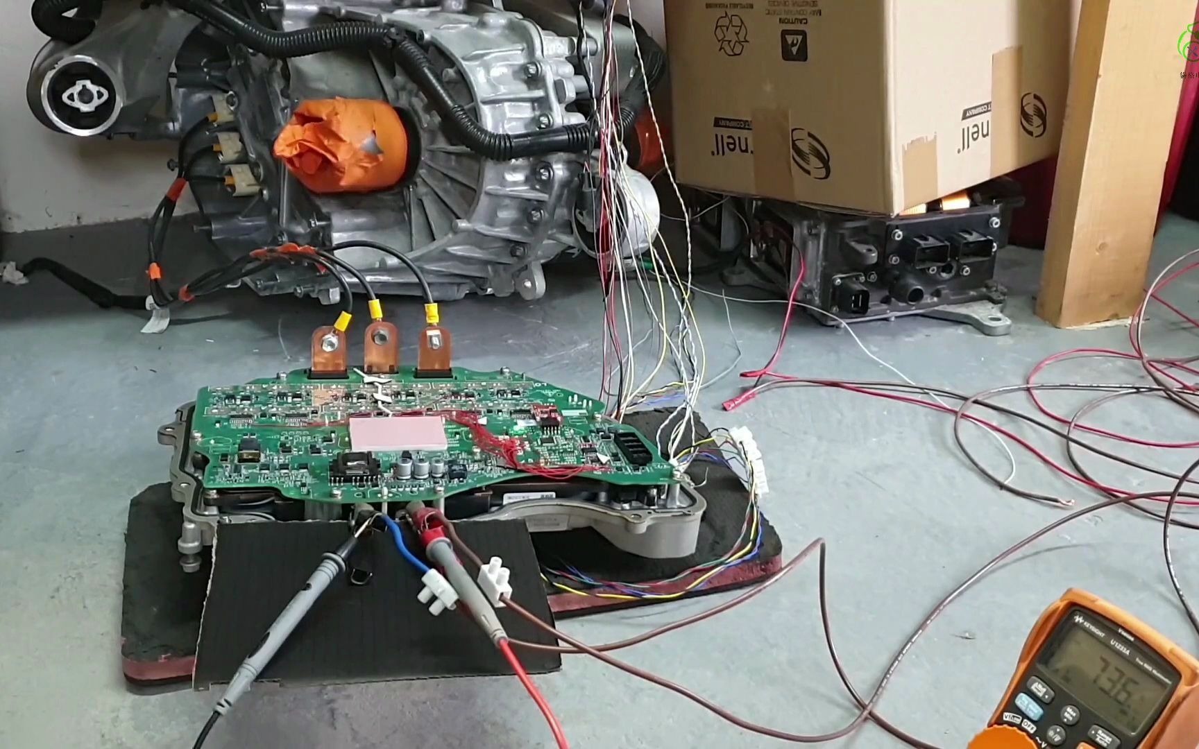 手把手教你维修tesla特斯拉model 3电机控制器,轻松控制电机旋转