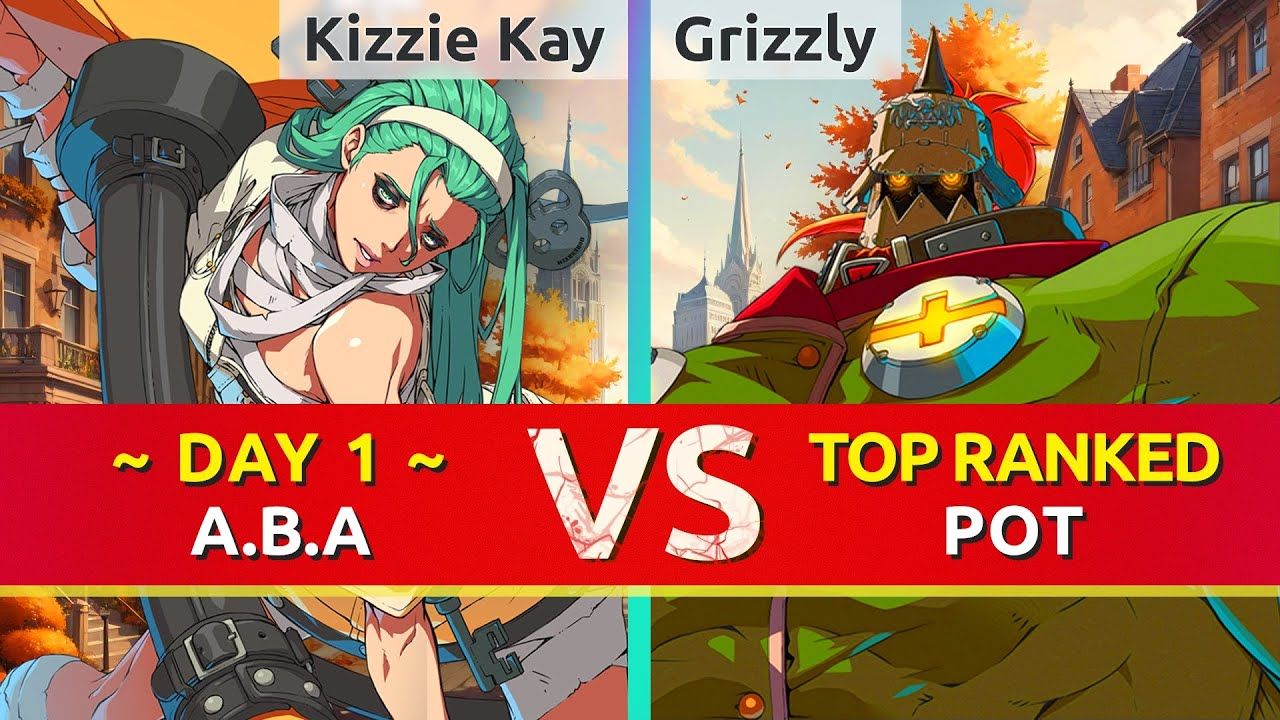 GGST ▰ Kizzie Kay (DAY 1 A.B.A) vs Grizzly (TOP Ranked Potemkin). High Level Gam