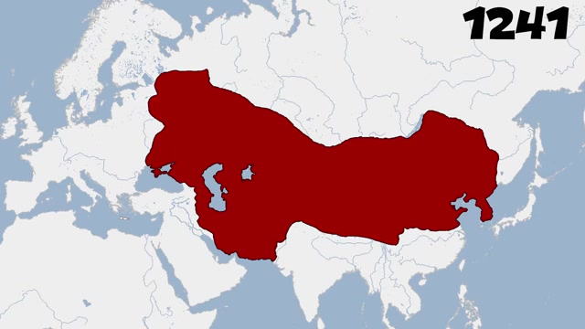 [图]【转载】成吉思汗的征程，一个北方国家版图的变迁