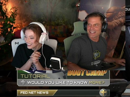 强尼·瑞哥本人玩星河战队灭绝.卡斯帕·范迪恩和女儿gracie.