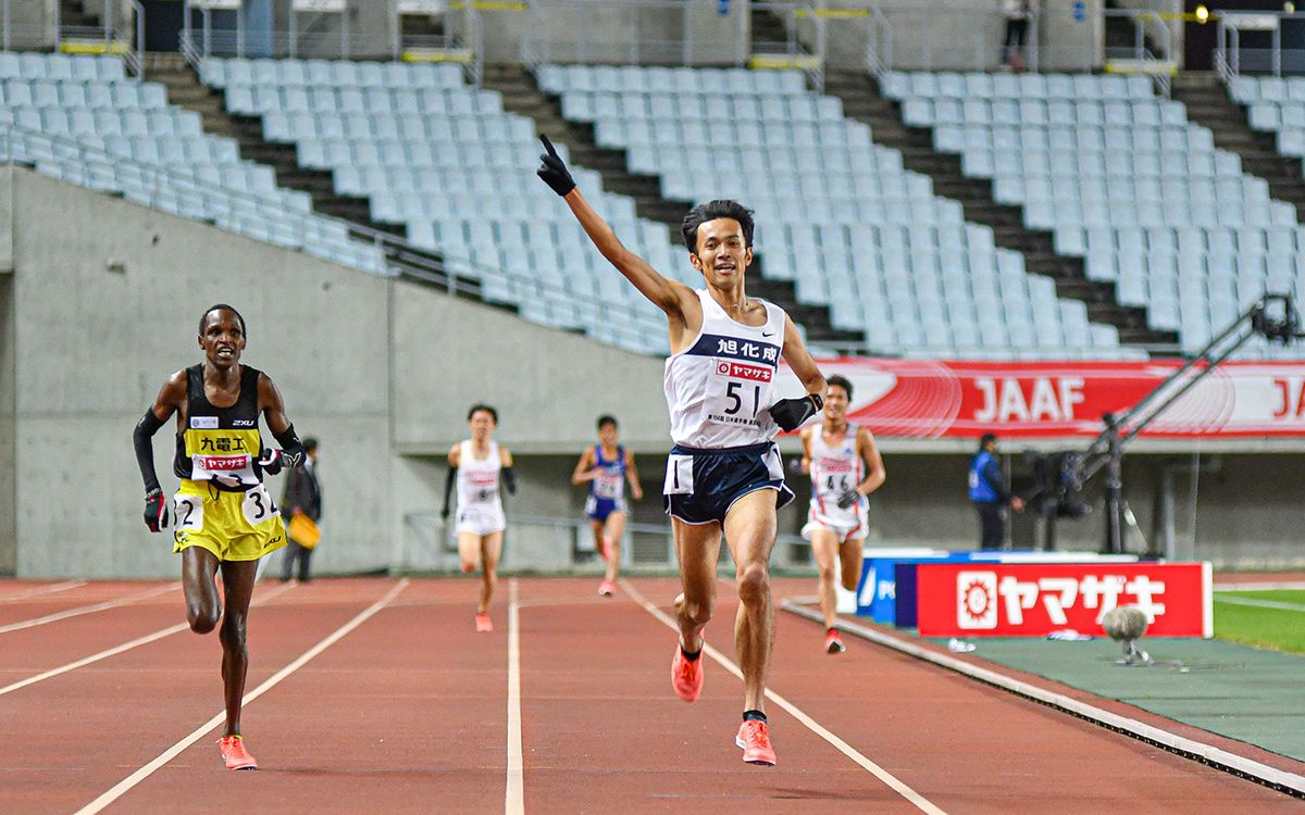 第104届日本田径锦标赛长距离专项赛-男子万米2组全程录像