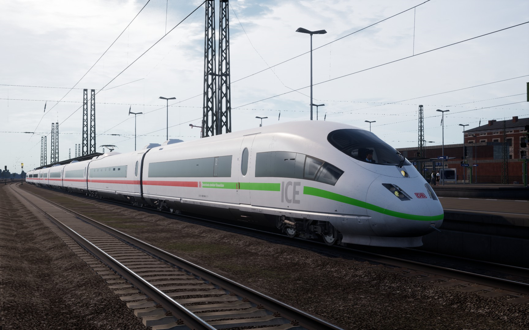 2 洗洗出发 ice 3/br403 慕尼黑—奥格斯堡主干线 模拟火车世界3 tsw3