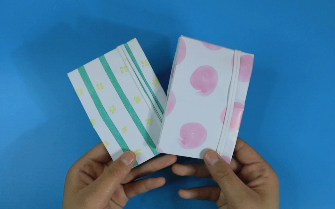 创意手工,教你用一张纸折口罩夹子_哔哩哔哩_bilibili