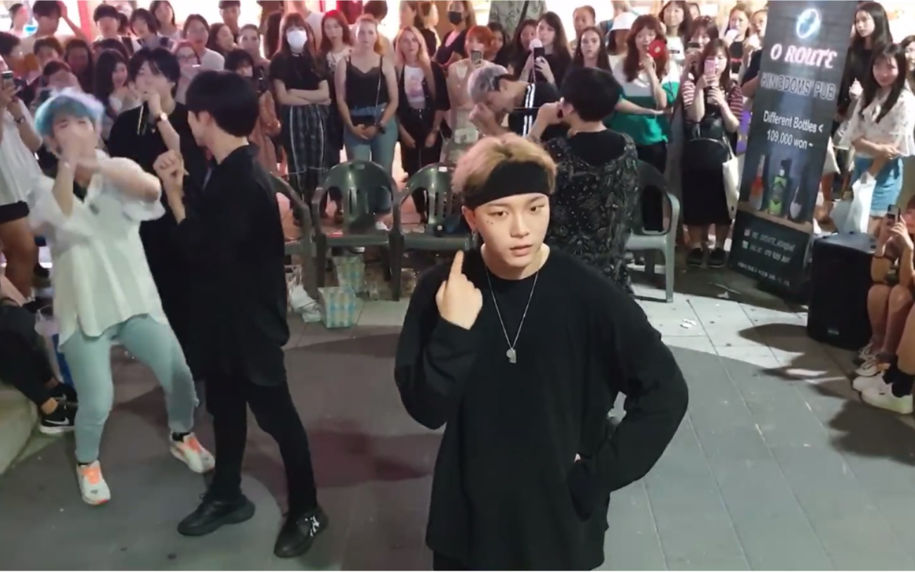 oroute弘大公演blockbher互动歌曲环节