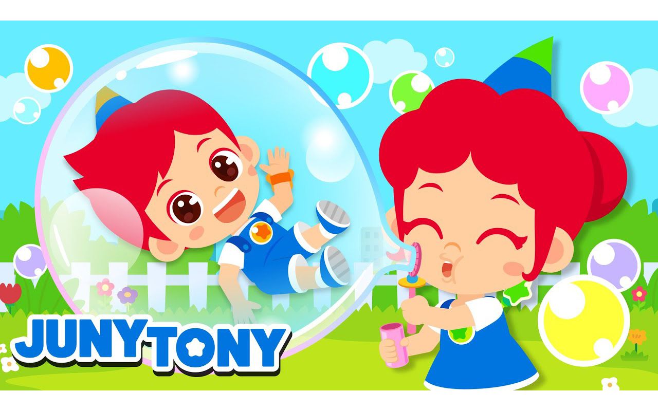 lets blow bubbles | pop the bubbles | playtime songs | funny
