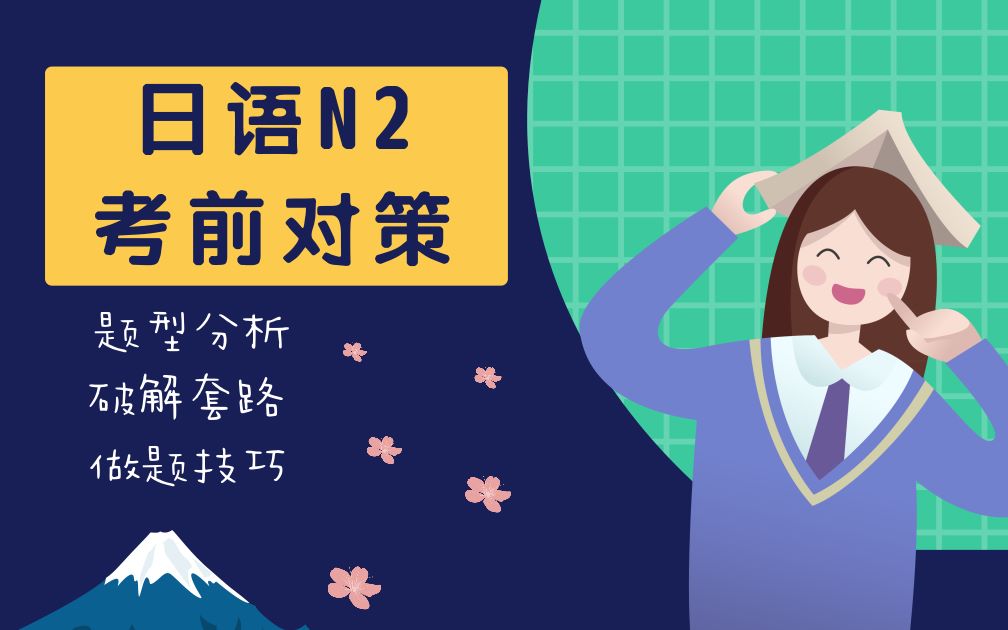 [图]【高分必看的技巧】N2考前对策——词汇文法、阅读技巧