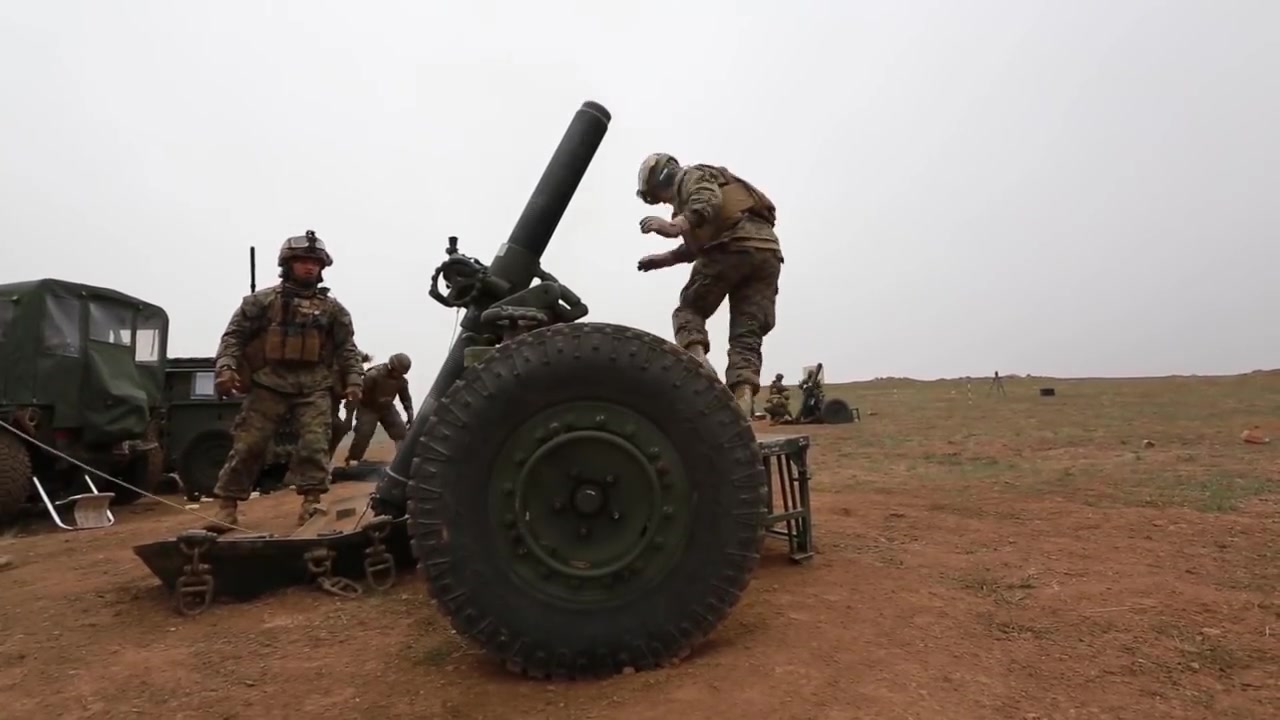 Monstrous 120mm Heavy Mortars in Action  M327  Soltam K6  M1129 Mortar Carrie哔哩哔哩bilibili