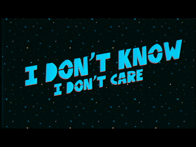 [图]I Don't Know, I Don't Care - 卫兰