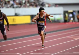 鹈泽飞羽20.40 (-0.3) 压线险胜罗德尼20.42夺冠 ‖ 2024洲巡金标精工黄金大奖赛男子200米决赛