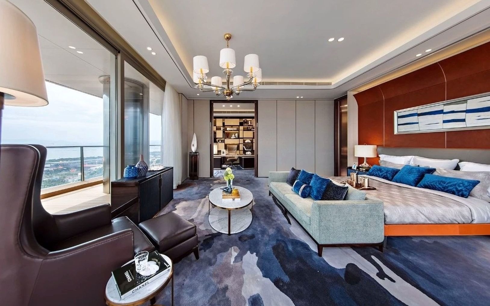 梁志天-云端奢华 700㎡大平层豪宅 #知末网